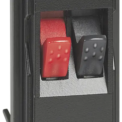 Presa audio Living Now con terminale a morsetto 1 modulo nero 