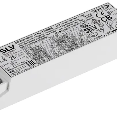 LED-Betriebsgerät SLV 7.5…36W 60V 150…900mA DALI 103.4×30×21mm 