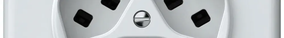 Presa INC origin 3×tipo 23 lum.verde 16A 230V 92×92mm bianco 