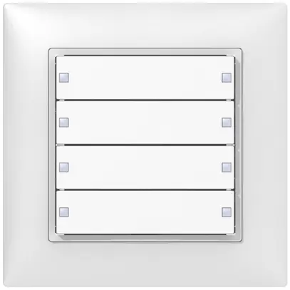 UP-Tastsensor ABB SIDUS KNX Design B-Typ, 4/8, weiss 