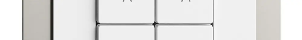 UP-Nebenstelle 2K/4T zu Storenschalter Edue Wiser weiss 