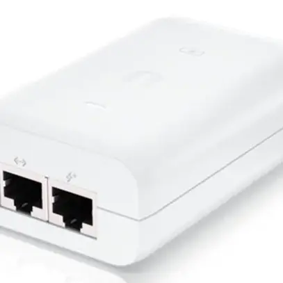 Injecteur PoE+ Ubiquiti U-POE-AT 48Volt, GE, 802.3af, 15.3Watt 