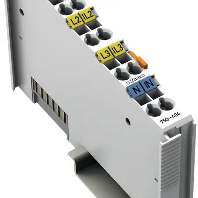 Mesure de puissance à 3 phases WAGO 1A 480V 24bit 