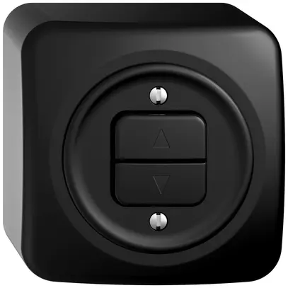 Contact pour stores AP STANDARDdue SNAPFIX® 10A 250V 2 touches 1 canal no 