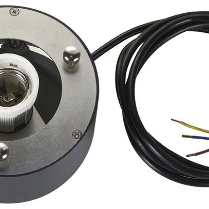 Lampadario SLV PARA DOME E27 max. 150W nero, schermo da ordinare separatamente 