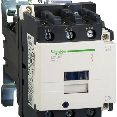 Contattore Schneider Electric LC1 80A 24V 1Ch +1R 