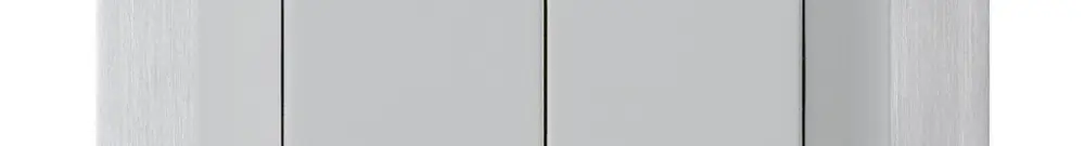 Interruttore INC kallysto 1/3+3/1P grigio chiaro con piastra di fissaggio 