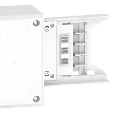 Alimentazione laterale Canalis KNA 100A 230…500V 3L+N+PE bianco IP55 