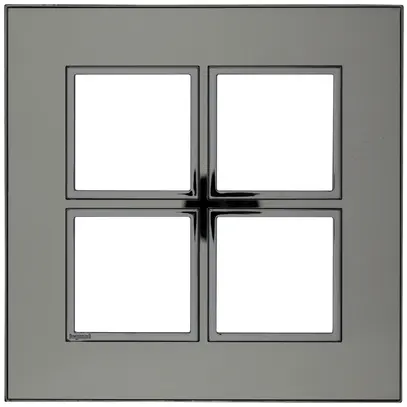 Intestazione INC Legrand Arteor 2×2 orizzontale e verticale 157×157mm 