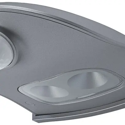 Applique LED LEDVANCE DoorLED Down, PIR 0.95W argento 