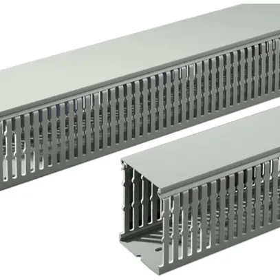 Canale d'installazione Rittal TS 8800.755 80×50×2000mm intagliato grigio 18pz 