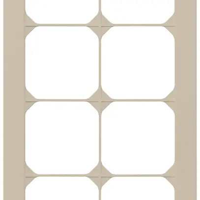Cadre de recouvrement ENC kallysto.pro 4×2 beige 154×274mm 