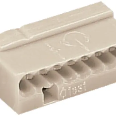 Morsetto di connessione WAGO MICRO per filo 8×0.6…0.8 grigio 