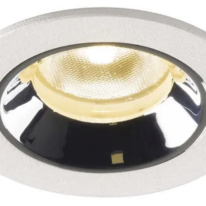 Downlight LED INS SLV NUMINOS XS, 7W 200mA 720lm 3000K 55° bi/cro 