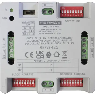 Decodificatore INS Fermax IP/DUOX PLUS max.100m 