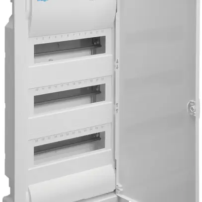 Distributore INC Hager volta 3-file 36UM IP30 348×630×94.5mm 