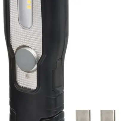 LED-Handleuchte HL 201 3.7V IP20 250lm 5700K Schalter 186×47mm 