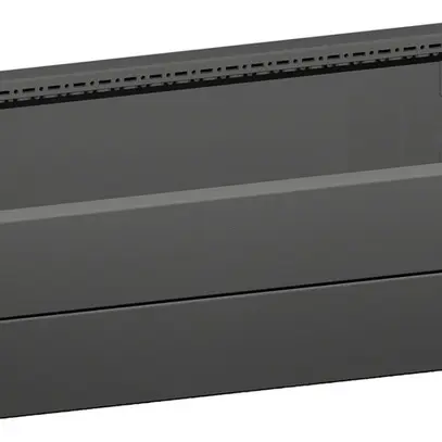 Cache-socle Rittal VX 8660.023 800×200×29mm face/revers acier noir 
