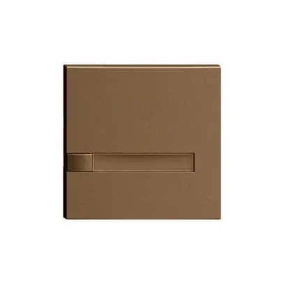 Tasto 1/1 KNX/elettronico senza LED+cart. EDIZIOdue comando 1×coffee 