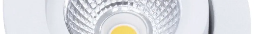 Downlight LED DOTLUX CIRCLEminidim 6W 580lm 3000K IP44 38° REG Ø85mm bianco 