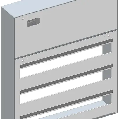 Quadro AP Hager ABT 506×611mm 3 file grigio chiaro 