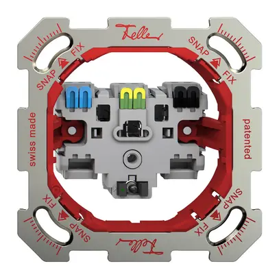 Prise ENC Feller Snapfix® 1×T23 16A 250V 77×77×44mm 