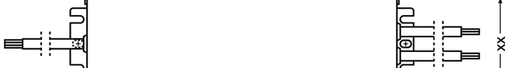 Convertitore LED OT 130/220…240/24 DIM P 130W 24VDC 220×63×37mm IP66 