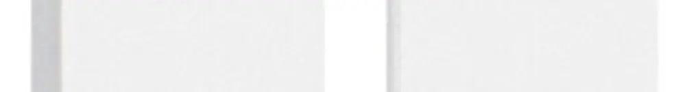 Copertura Living Now 1 modulo per comando per tapparelle bianco 