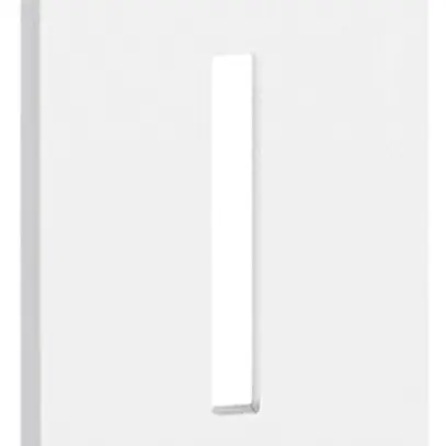 Copertura Living Now 1 modulo per comando per tapparelle bianco 