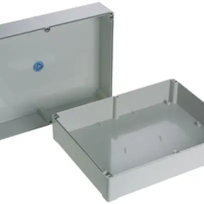 Boîtier AP Woertz Lithos 200×120×90mm gris clair IP65 polycarbonate 
