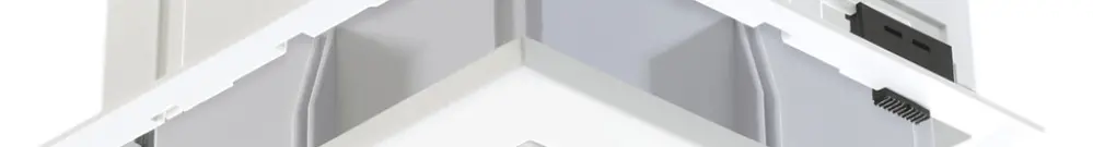 Rilevatore di presenza INS bianco Theben PlanoCentro 101-EWH 