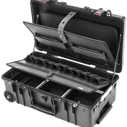Valise d'outils CIMCO Gigant-Compact, vide, 600×370×250mm, noir, 7.5kg 