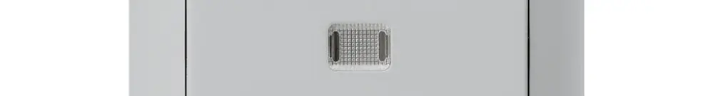 Interruttore pulsante luminoso INC kallysto 3/2P grigio chiaro 