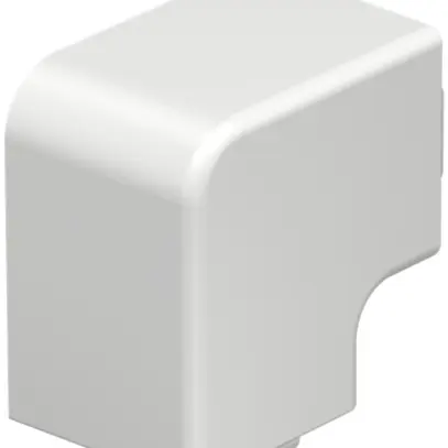 Angle plat Bettermann pour canal d'installation WDK blanc pur 40×40mm 