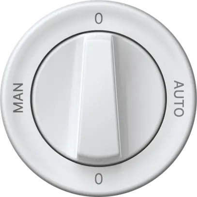 Interruttore rotativo origin commutatore 2/1L 16A 250V 0-AUTO-0-MAN 60×60mm bi 