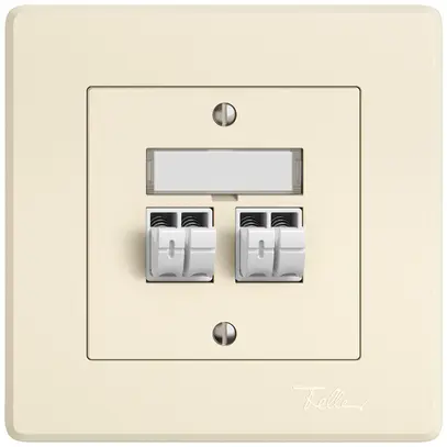 Presa audio INC EDIZIO.liv SNAPFIX® 2× cr 