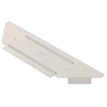 Coperchio BET RAAD per uscita a T 150mm acciaio affinato A4 grezzo 