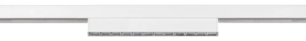 Spot LED SLV IN-LINE 22 7.3W 650lm 940 35° DALI 48V AD 220×22mm bianco 