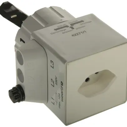 Adattatore di presa T13 L3 per barra 5 conduttori 