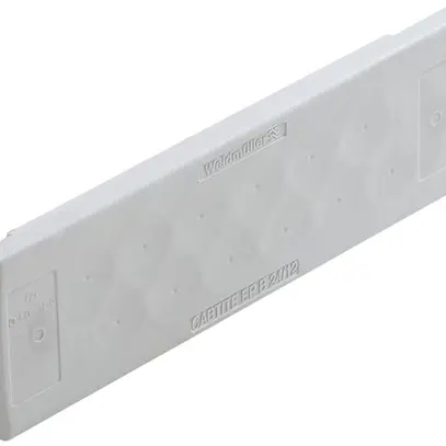 Piastra passacavi WM CABTITE EP B 24/12 142×44×12mm TPE grigio 