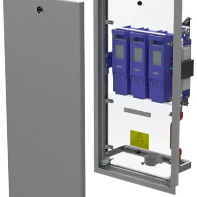 Cofano d'abbonati Rauscher & Stoecklin ENC-400/LT/S 3P 442×888×175mm 