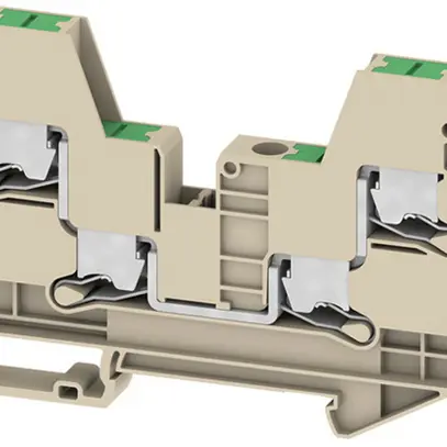 Morsetto di passaggio componibile WM SL4C 0.5…10mm² 41A/1000V snap-in DIN35 be 