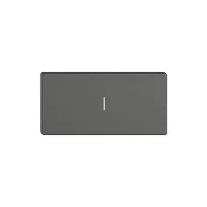 Poussoir 1/2 EDIZIO.liv Wiser avec SNAPFIX® vert.avec symbole l (encl.) grf 