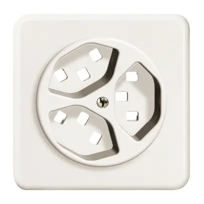 Kit frontale INC FH 3×T23 bianco 86×86mm 