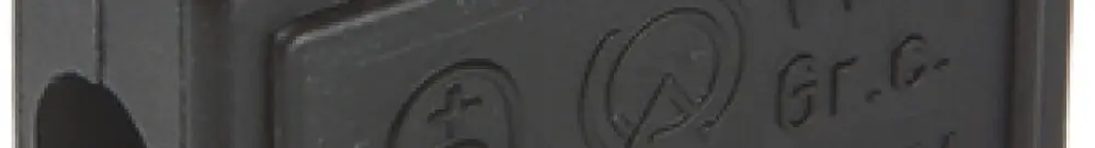 Morsetto a molla Woertz 0.75…1.5mm² 10A 250V raccordo a molla 2×1 nero 