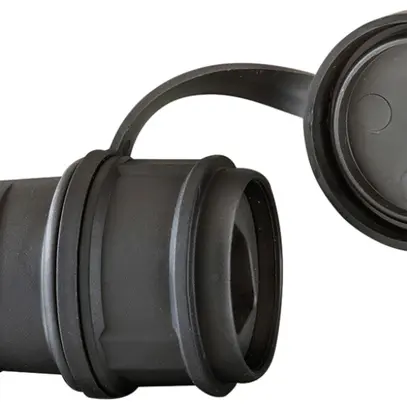 Presa mobile tipo 23 Brennenstuhl L+N+PE 16A 230V gomma IP21 nero 