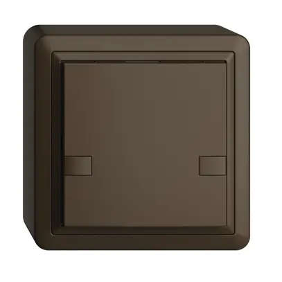 Poussoir KNX RGB AP EDUE, 250mW, s.LED, 1×poussoir, comm.2×touches, cof 