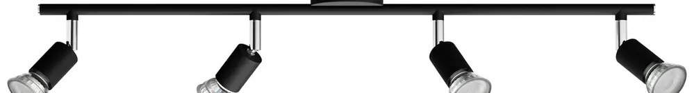 Spot Philips Limbali GU10 4×50W 694×130mm schwarz 