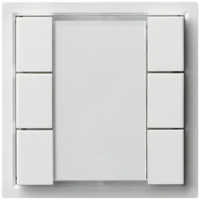 Poussoir multifonction ENC KNX kallysto sextuple blanc 