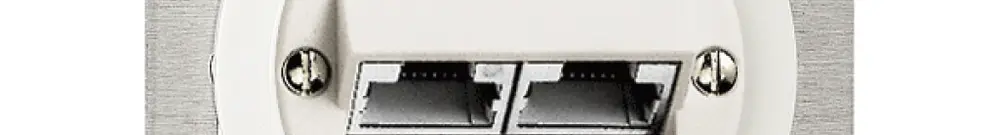 Scatola di raccordo INS JK 43 2RJ45 separato, bianco 